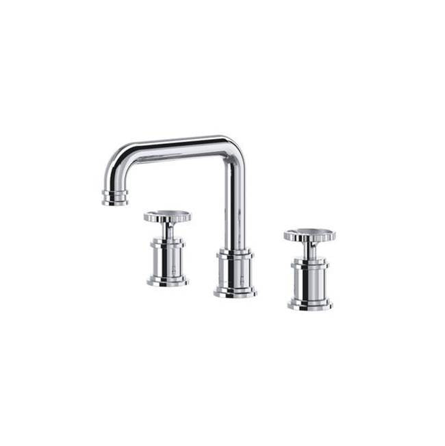 Rohl - ArmstrongE Widespread Lavatory Faucet With U-Spout - Polished Chrome