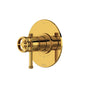 Rohl - CampoE 1/2'' Therm & Pressure Balance Trim With 3 Functions - Unlacquered Brass