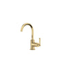Rohl - ModelleE Single Handle Lavatory Faucet - Antique Gold