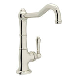 Rohl - Acqui Bar/Food Prep Kitchen Faucet - Polished Nickel