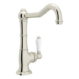 Rohl - Acqui Bar/Food Prep Kitchen Faucet - Polished Nickel