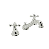 Rohl - ArcanaE Widespread Lavatory Faucet With C-Spout - Polished Nickel