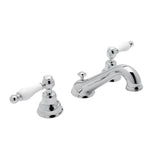 Rohl - ArcanaE Widespread Lavatory Faucet With C-Spout - Polished Chrome