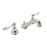 Rohl - ArcanaE Widespread Lavatory Faucet With C-Spout - Polished Nickel