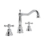 Rohl - ArcanaE Widespread Lavatory Faucet With Column Spout - Polished Chrome