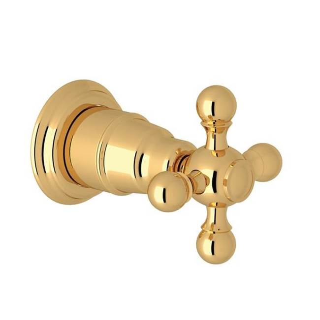 Rohl - ArcanaE Trim For Volume Control And Diverter - Italian Brass