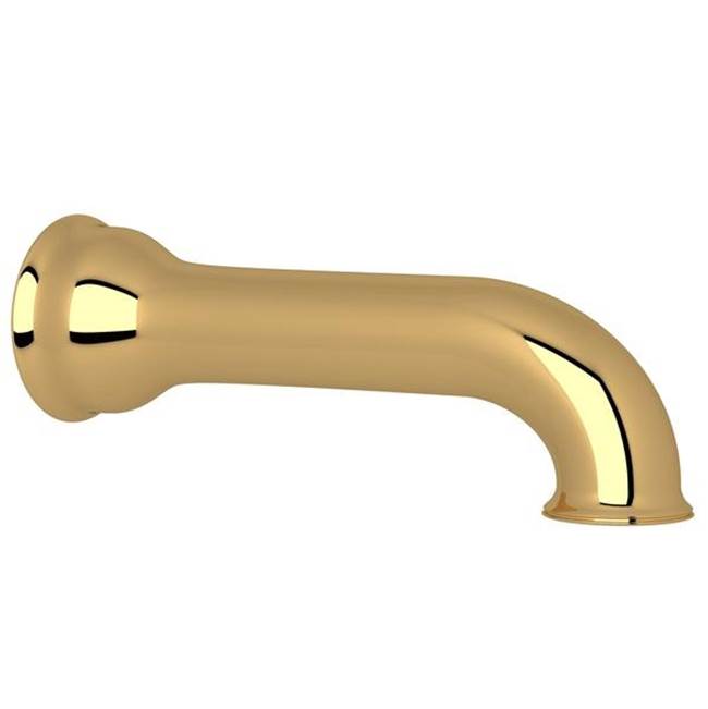 Rohl - ArcanaE Wall Mount Tub Spout - Italian Brass