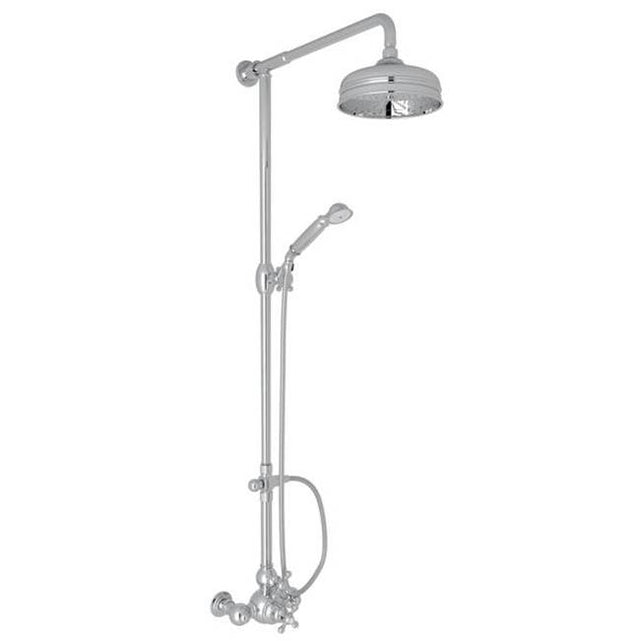 Rohl - ArcanaE Exposed Therm Valve With Volume and Temperature Control - Polished Chrome