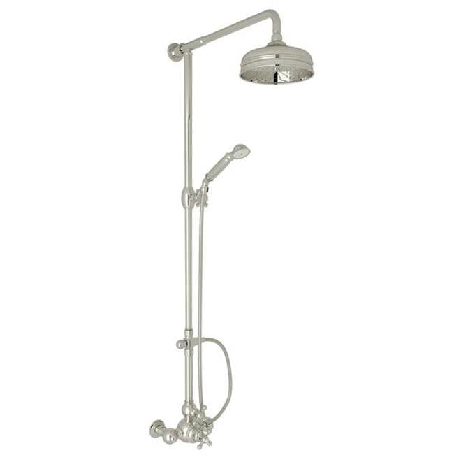 Rohl - ArcanaE Exposed Therm Valve With Volume and Temperature Control - Polished Nickel