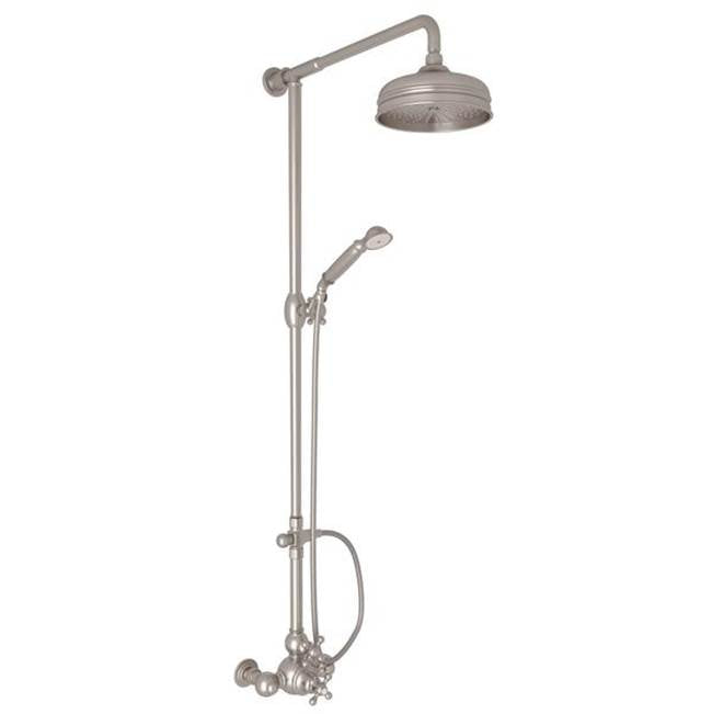 Rohl - ArcanaE Exposed Therm Valve With Volume and Temperature Control - Satin Nickel