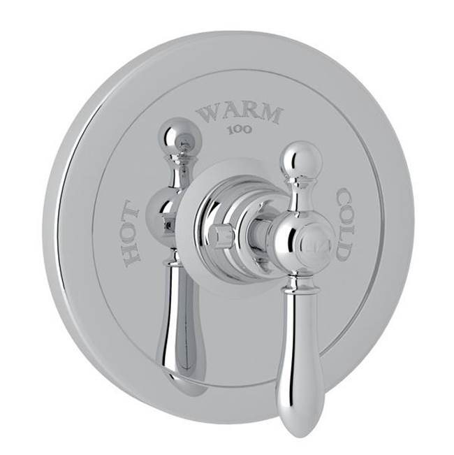 Rohl - ArcanaE 3/4'' Thermostatic Trim Without Volume Control - Polished Chrome