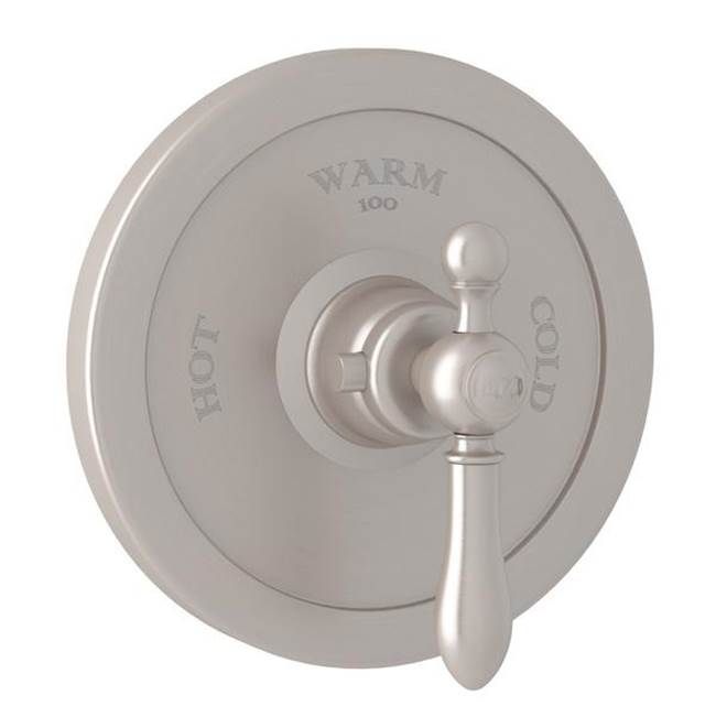 Rohl - ArcanaE 3/4'' Thermostatic Trim Without Volume Control - Satin Nickel
