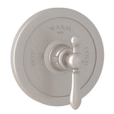 Rohl - ArcanaE 3/4'' Thermostatic Trim Without Volume Control - Satin Nickel