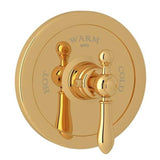 Rohl - ArcanaE 3/4'' Thermostatic Trim Without Volume Control - Italian Brass