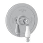 Rohl - ArcanaE 3/4'' Thermostatic Trim Without Volume Control - Polished Chrome