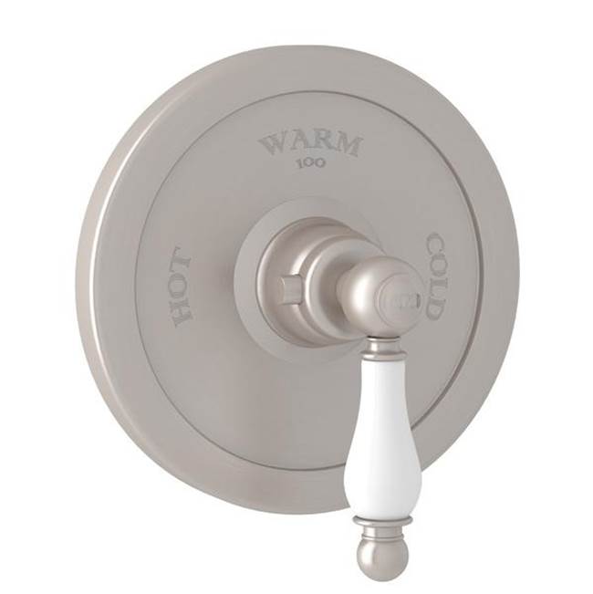 Rohl - ArcanaE 3/4'' Thermostatic Trim Without Volume Control - Satin Nickel