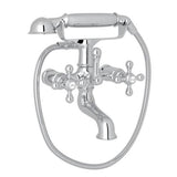 Rohl - ArcanaE Exposed Wall Mount Tub Filler - Polished Chrome