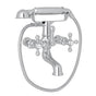Rohl - ArcanaE Exposed Wall Mount Tub Filler - Polished Chrome