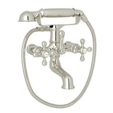 Rohl - ArcanaE Exposed Wall Mount Tub Filler - Polished Nickel