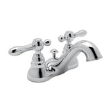 Rohl - ArcanaE Two Handle Centerset Lavatory Faucet - Polished Chrome