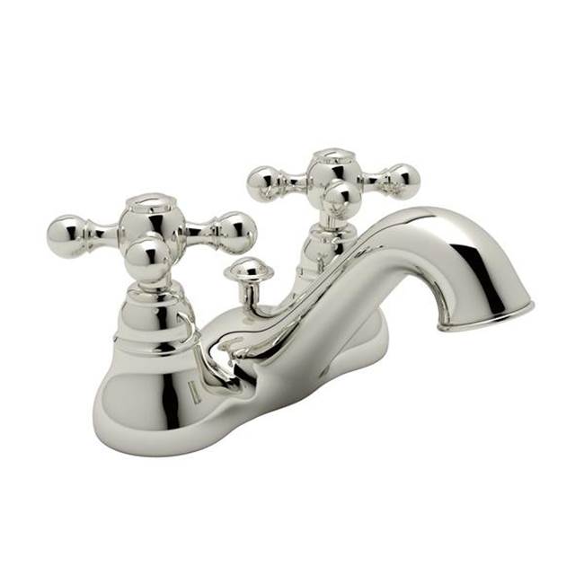 Rohl - ArcanaE Two Handle Centerset Lavatory Faucet - Polished Nickel