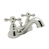 Rohl - ArcanaE Two Handle Centerset Lavatory Faucet - Polished Nickel