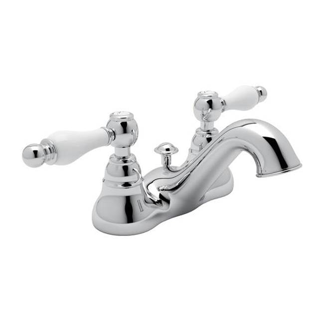 Rohl - ArcanaE Two Handle Centerset Lavatory Faucet - Polished Chrome
