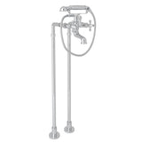 Rohl - ArcanaE Floor Mount Tub Filler - Polished Chrome