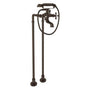 Rohl - ArcanaE Floor Mount Tub Filler - Tuscan Brass