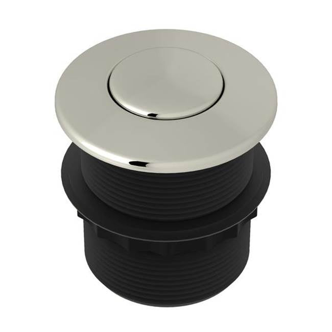 Rohl - Waste Disposal Air Switch Button - Polished Nickel