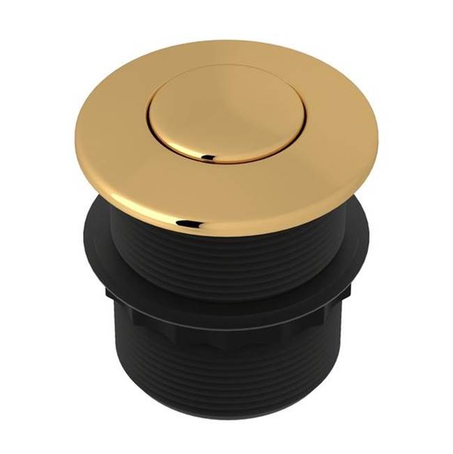 Rohl - Waste Disposal Air Switch Button - Italian Brass