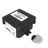Rohl - Waste Disposal Control Box With Air Switch Button - Polished Chrome