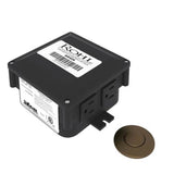Rohl - Waste Disposal Control Box With Air Switch Button - English Bronze