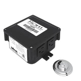 Rohl - Waste Disposal Control Box With Air Switch Button - Polished Chrome
