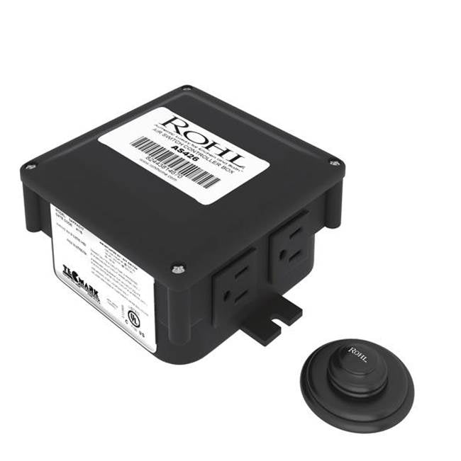 Rohl - Waste Disposal Control Box With Air Switch Button - Matte Black