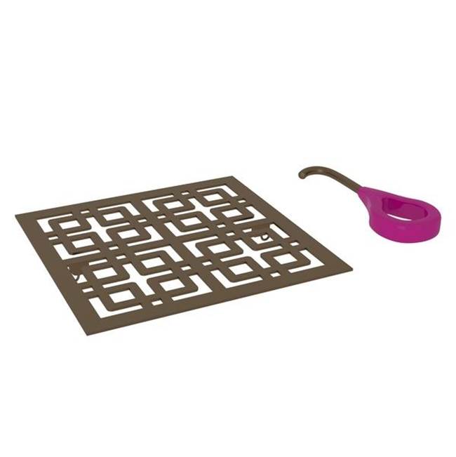 Rohl - Weave Decorative Drain Cover - English Bronze