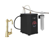 Rohl - Acqui Hot Water Dispenser, Tank And Filter Kit - Unlacquered Brass