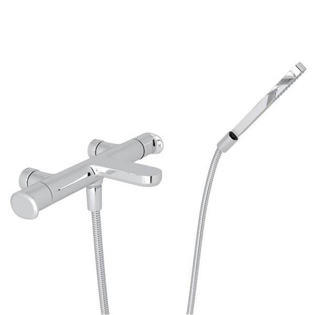 Rohl - MedaE Exposed Tub/Shower Mixer Valve - Polished Chrome
