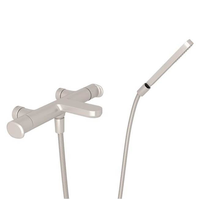Rohl - MedaE Exposed Tub/Shower Mixer Valve - Satin Nickel