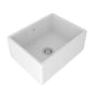 Rohl - ShakerE 24'' Single Bowl Farmhouse Apron Front Fireclay Kitchen Sink - White (WH)