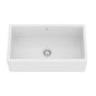 Rohl - ShakerE 33'' Single Bowl Farmhouse Apron Front Fireclay Kitchen Sink - White (WH)