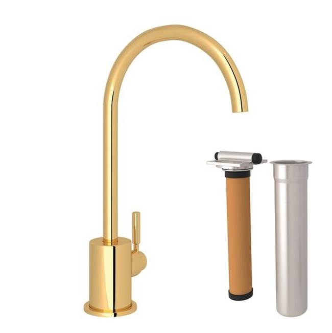 Rohl - LuxE Filter Kitchen Faucet Kit - Italian Brass