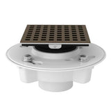 Rohl - PVC 2'' X 3'' Drain Kit With 3143 Matrix Decorative Cover - English Bronze