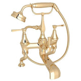 Rohl - DecoE Exposed Deck Mount Tub Filler - English Gold