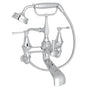Rohl - DecoE Exposed Wall Mount Tub Filler - Polished Chrome