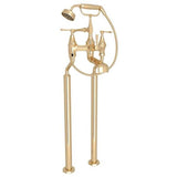 Rohl - DecoE Floor Mount Tub Filler - English Gold