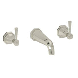 Rohl - DecoE Wall Mount Tub Filler Trim - Polished Nickel