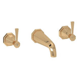 Rohl - DecoE Wall Mount Tub Filler Trim - English Gold