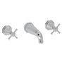 Rohl - DecoE Wall Mount Tub Filler Trim - Polished Chrome