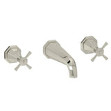 Rohl - DecoE Wall Mount Tub Filler Trim - Polished Nickel